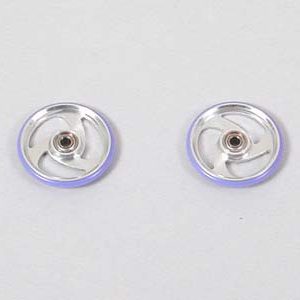 ROTELLE ALLUM. 19mm+ ANELLO PLAST