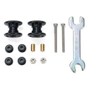 Rulli doppi in plastica a basso attrito 13mm