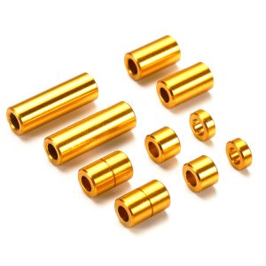 set SPESSORI ALLUMINIO ORO (10)