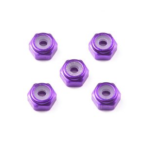 DADI 2mm AUTOBLOCCANTI VIOLA (5)