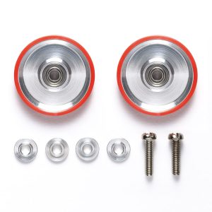 ROTELLE 17mm ANELLLO IN PLASTICA ROSSO