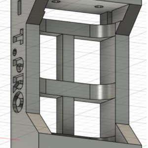 Basetta 2 celle (rame e viti) multicharger cablata Graupner Inversa