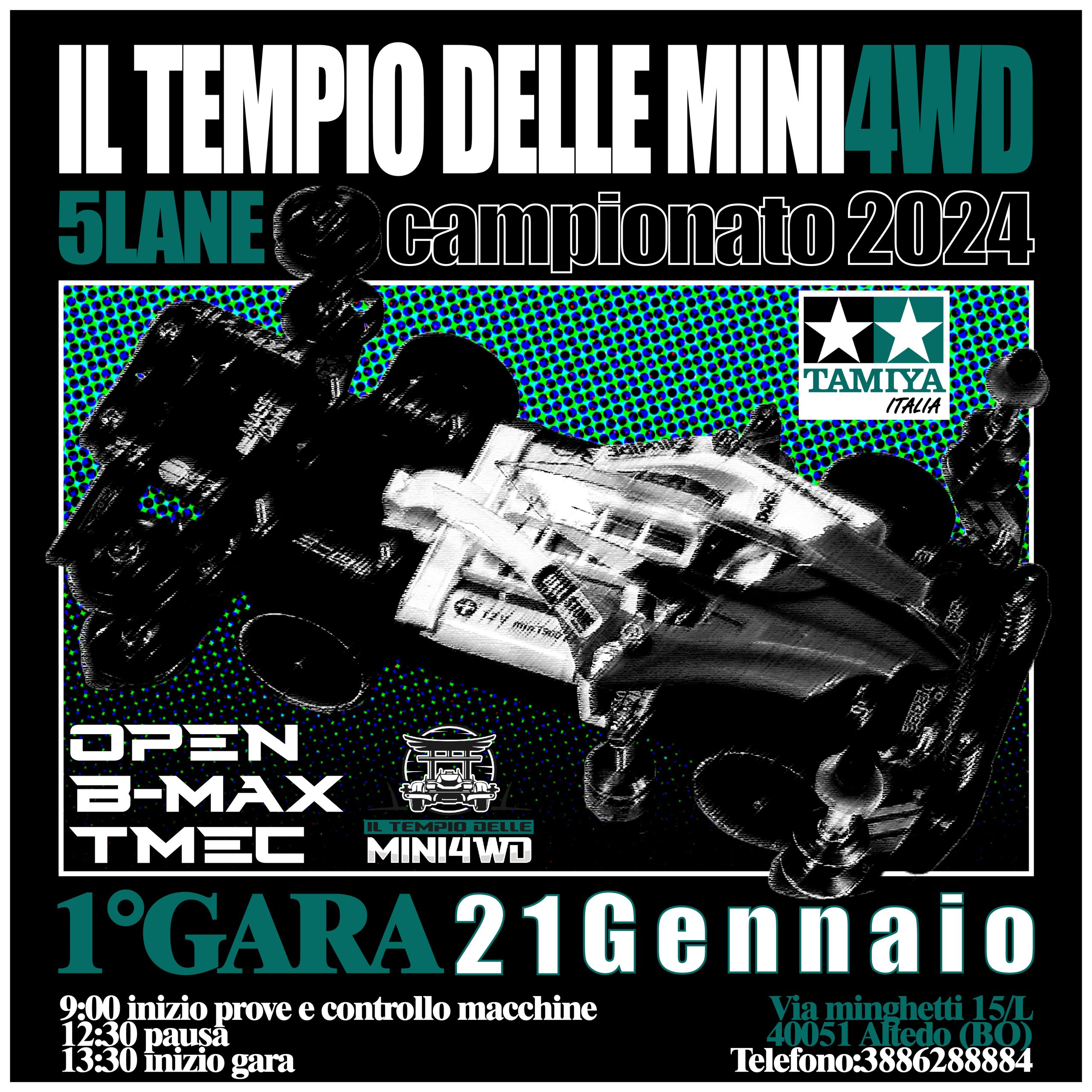 21 Gennaio - Gara 1 Campionato 2024 5 Corsie