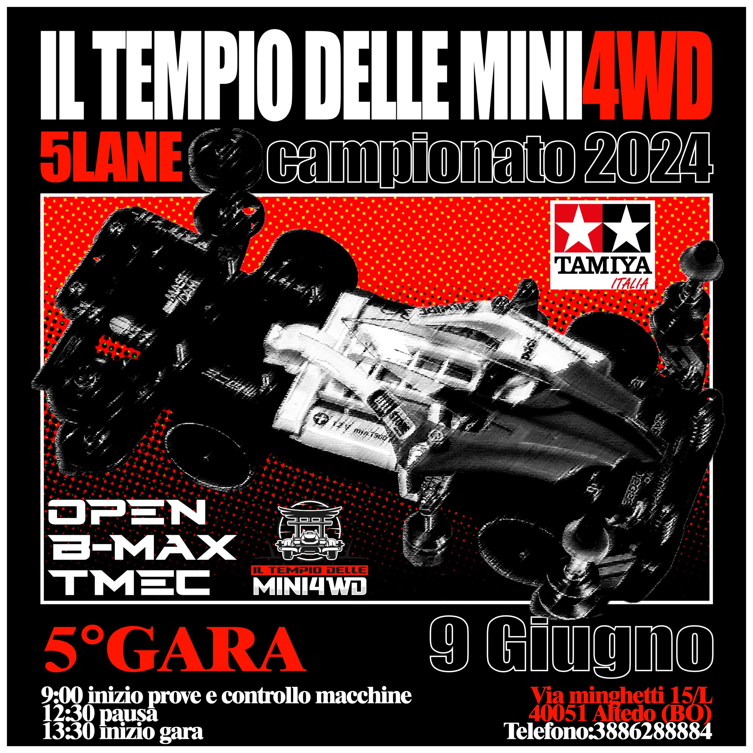 9 Giugno - Gara 5 Campionato 2024 5 Corsie