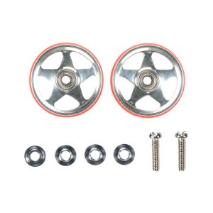 ROTELLE ALLUM. 5 RAZZE 19mm ANELLO ROSSO