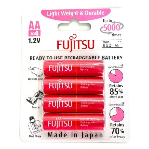 Fujitsu Pink 950mAh Ni-MH Batterie (4pcs.)