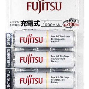 Fujitsu White Red Label Japanese 1900mAh Ni-MH Batterie (4pcs.)
