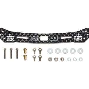 PIASTRA POSTERIORE LARGA CARBON HG 2mm (SLIDING DAMPERS)