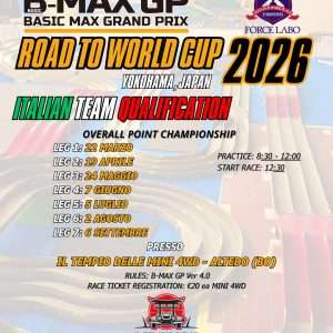 [B-MAX GP] Iscrizione Campionato Road to World Cup 2026