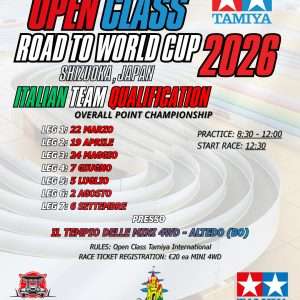 [OPEN JUMP] Iscrizione Campionato Road to World Cup 2026