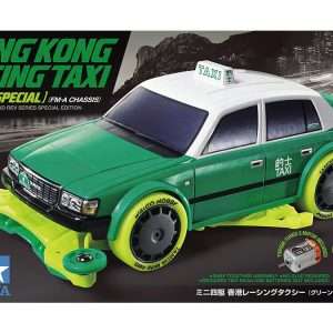 mini4WD Hong Kong Racing Taxi GREEN ( FM-A Chassis)
