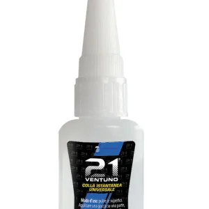 Colla 21 20 gr. Adesivo Cianoacrilato Istantaneo Universale ad Alta Resistenza