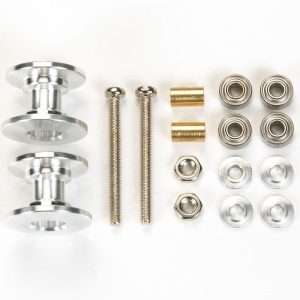 DOPPIE ROTELLE ALLEGGERITE 12-13mm Silver